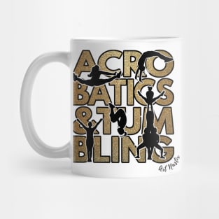 Acro & Tumbling - Gold Mug